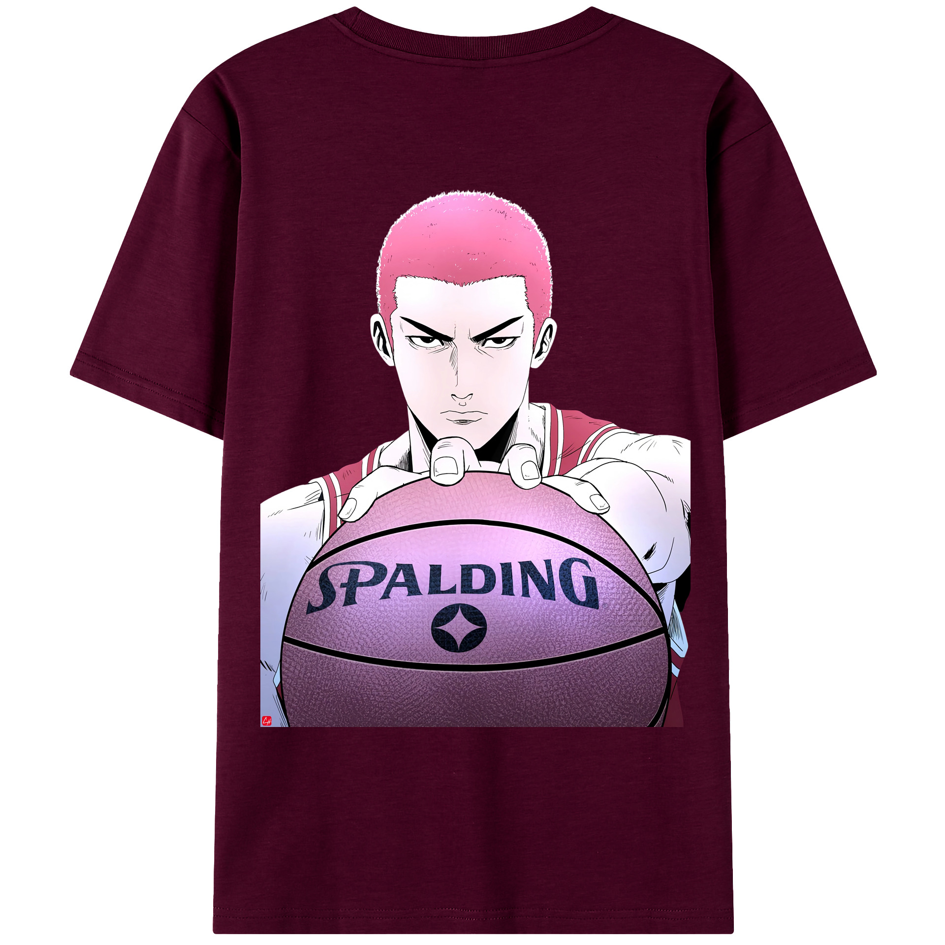 （画像用） SLAM DUNK／スラムダンク レディース半袖Tシャツ(バックプリント)
